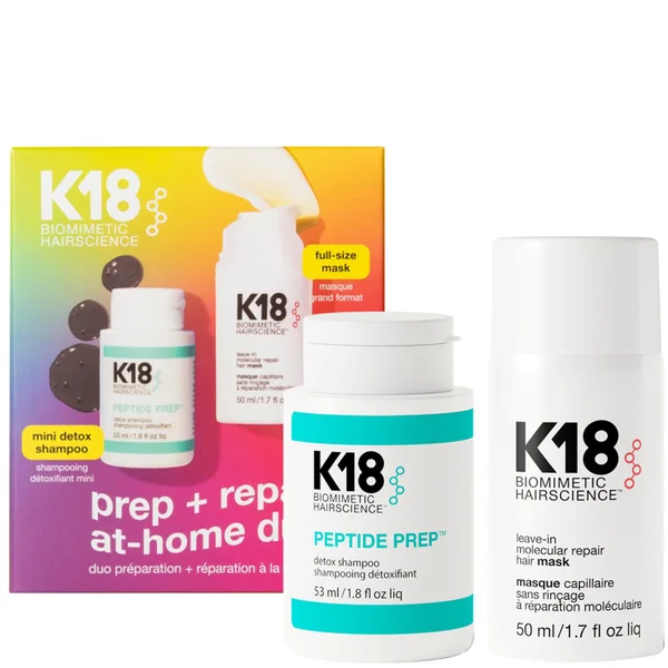 cult K18 Biomimetic Hairscience Prep + Repair at Home Duo