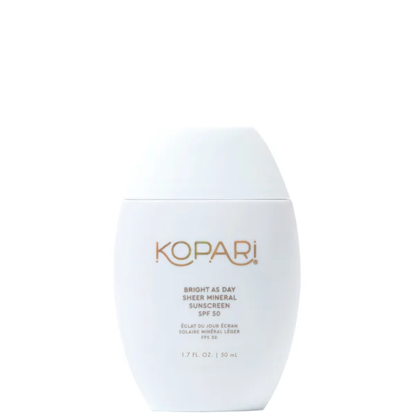 cult Kopari Beauty Bright as Day Sheer Mineral Sunscreen SPF50 50ml