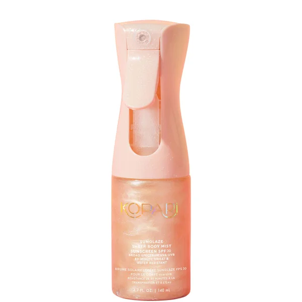 cult Kopari Beauty Sunglaze Sheer Body Mist Sunscreen SPF 30 140ml