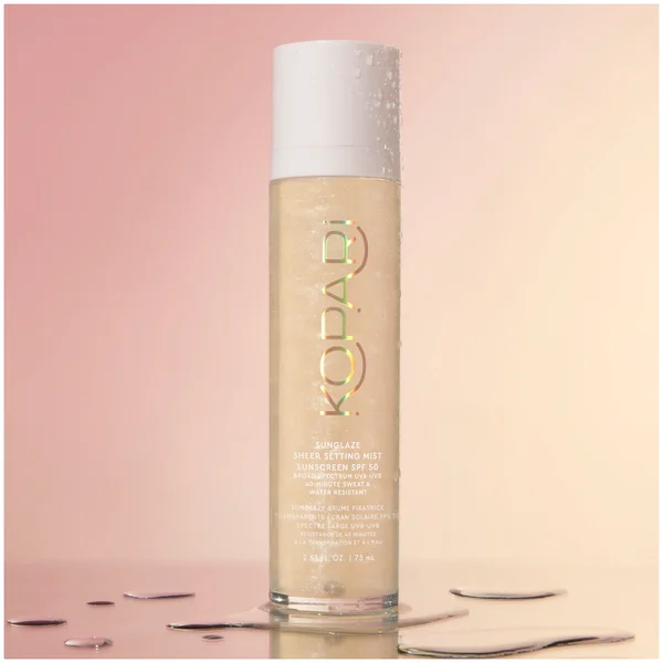 Cult Kopari Beauty Sunglaze Sheer Setting Mist Sunscreen SPF 50 75ml