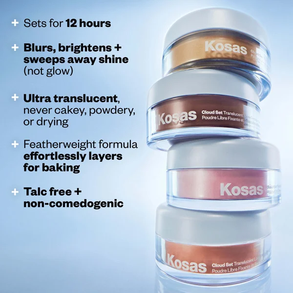 Cult KOSAS Cloud Set Translucent Loose Setting & Blurring Powder (Various Shades)