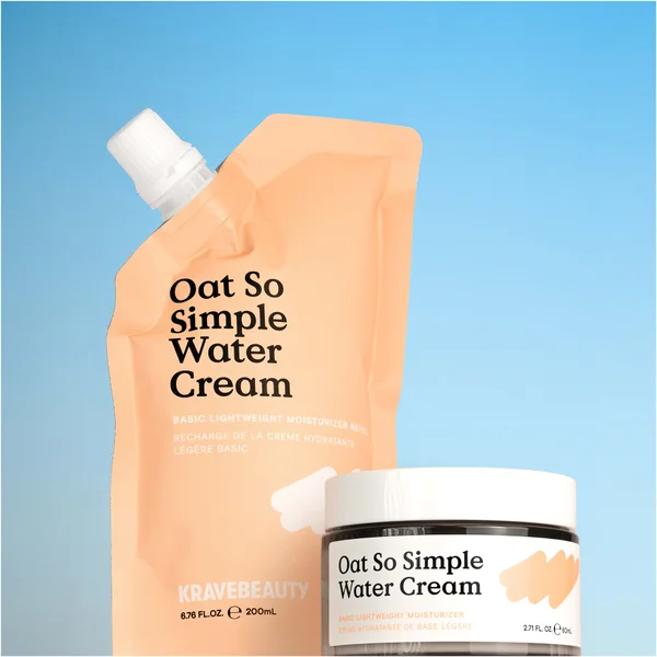 Cult Krave Beauty Oat So Simple Water Cream Refill Pouch 200ml