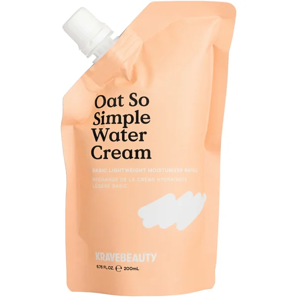 cult Krave Beauty Oat So Simple Water Cream Refill Pouch 200ml