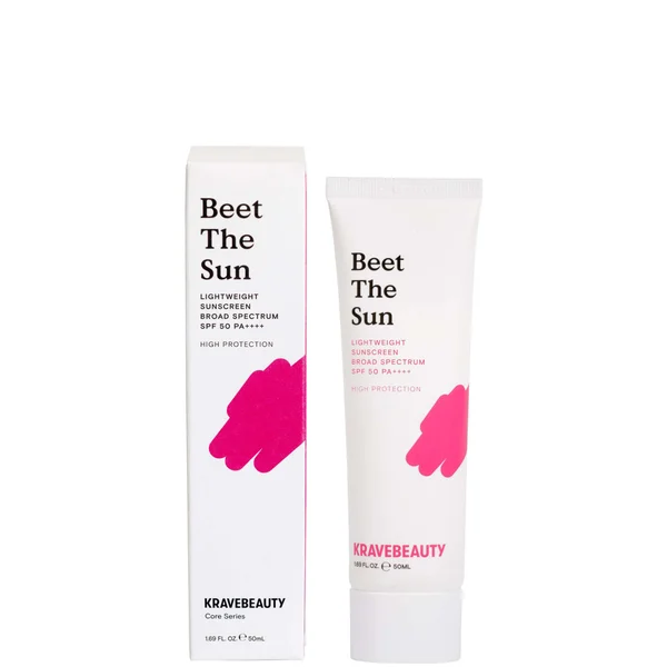 cult KraveBeauty Beet the Sun Lightweight Sunscreen Broad Spectrum SPF 50 PA++++ 50ml