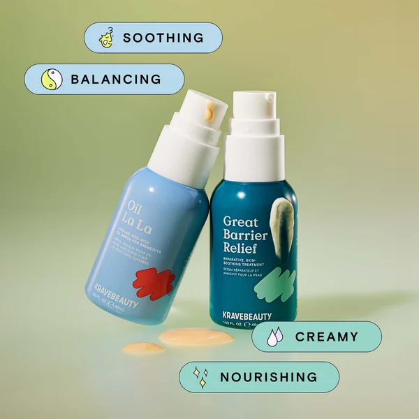 Cult KraveBeauty Great Barrier Relief And Oil La La Bundle