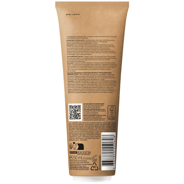 Cult La Roche-Posay Anthelios UVMune 400 Dermo-Pediatrics Kids Hydrating Lotion SPF 50+ 250ml