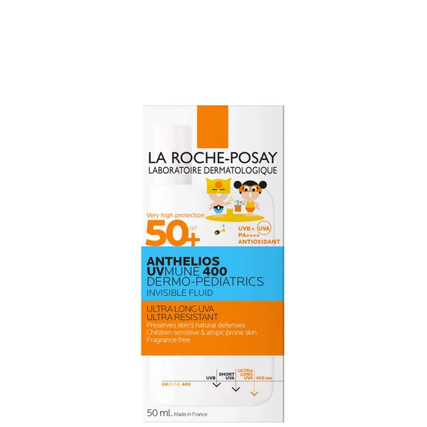 Cult La Roche-Posay Anthelios UVMune 400 Dermo-Pediatrics Kids Ultra Light Invinsible Fluid SPF 50+ 50ml