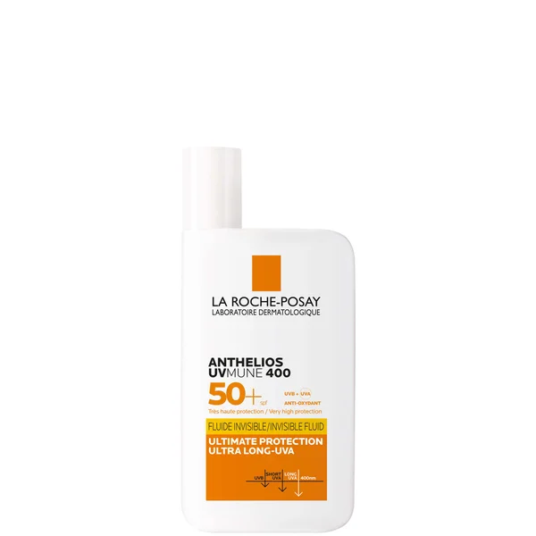 cult La Roche-Posay Anthelios UVMune 400 Invisible Fluid Non-Perfumed Suncream SPF50+ 50ml