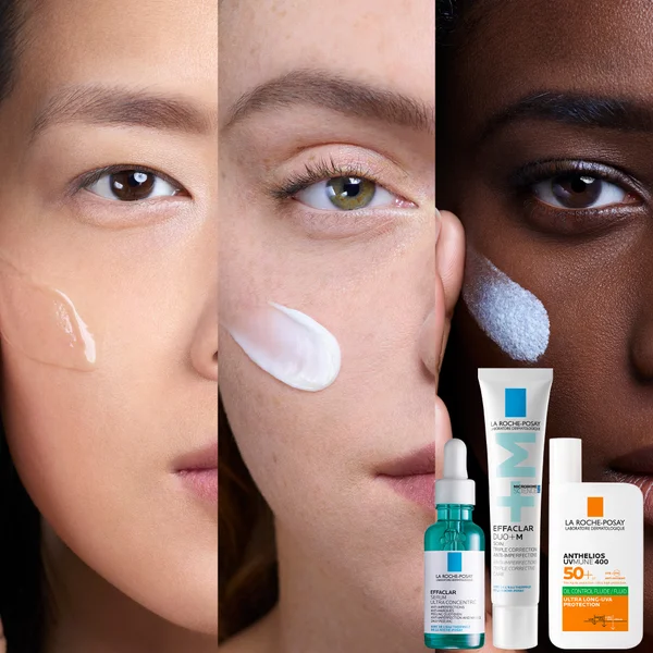 Cult La Roche-Posay Breakout-Fighting And Post-Acne Mark Set: Effaclar Serum Duo+M Anti Blemish Corrective Care And SPF50+