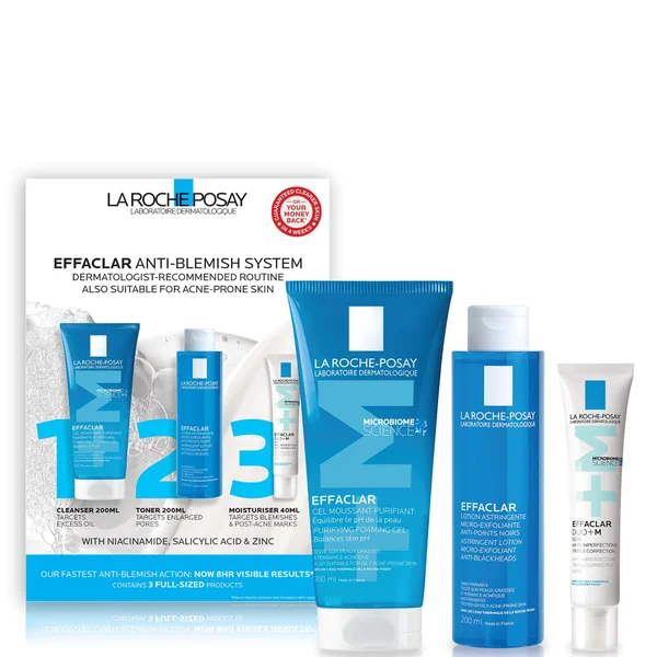 Cult La Roche-Posay Effaclar 3-Step Anti Blemish System 440ml