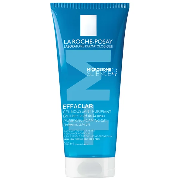 cult La Roche-Posay Effaclar Purifying Foaming Gel Cleanser for Oily Blemish-Prone Skin 200ml
