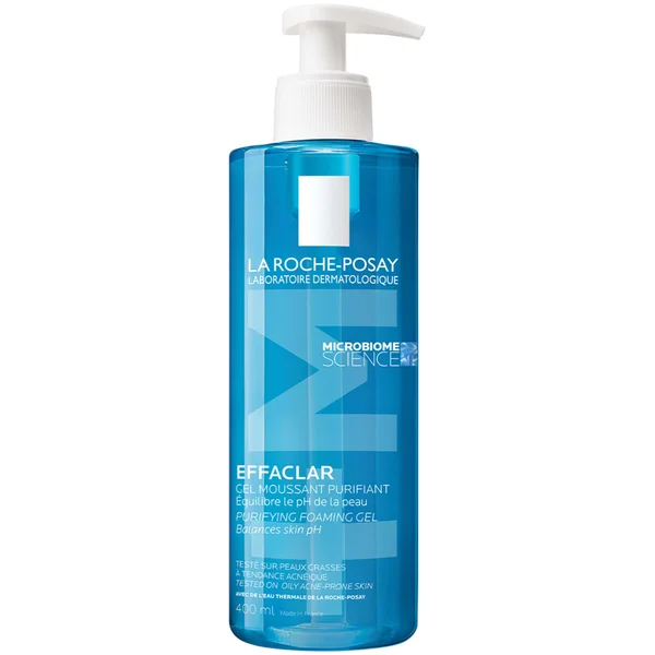 cult La Roche-Posay Effaclar Purifying Foaming Gel Cleanser for Oily Blemish-Prone Skin 400ml