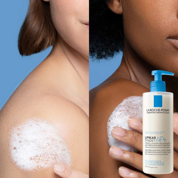 Cult La Roche-Posay Lipikar Syndet AP+ Soothing Cream Wash For Eczema And Atopic Skin 400ml