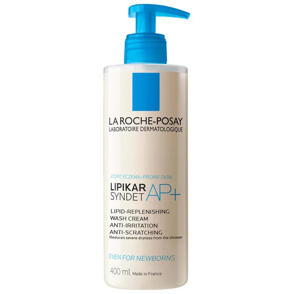 cult La Roche-Posay Lipikar Syndet AP+ Soothing Cream Wash For Eczema And Atopic Skin 400ml