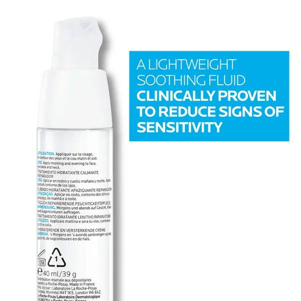 Cult La Roche-Posay Toleriane Dermallergo Soothing Fluid Moisturiser For Sensitive Skin 40ml