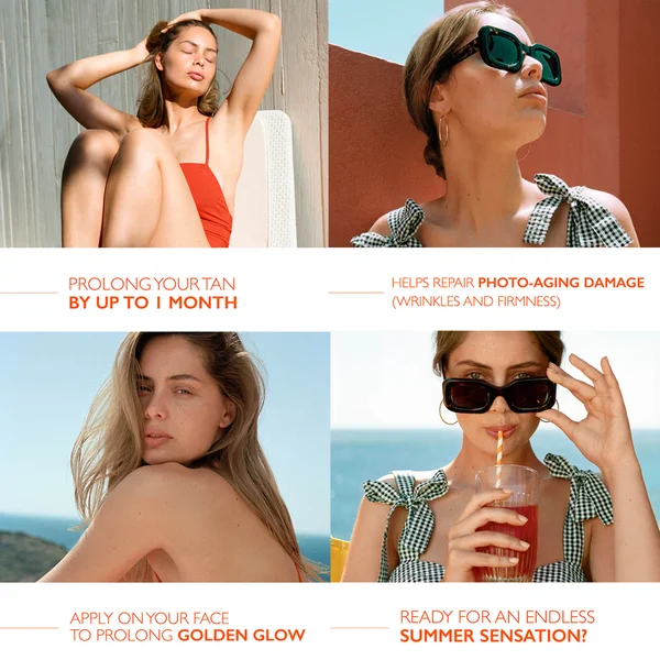 Cult Lancaster Sun Tan Maximizer After Sun Face Serum 30ml