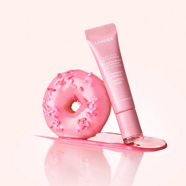 Cult LANEIGE Glaze Craze Tinted Lip Serum - Strawberry Spinkles 12g