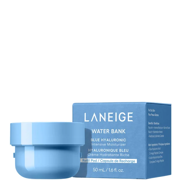 Cult LANEIGE Water Bank Blue Hyaluronic Acid Intensive Cream 50ml + Refill 50ml Bundle
