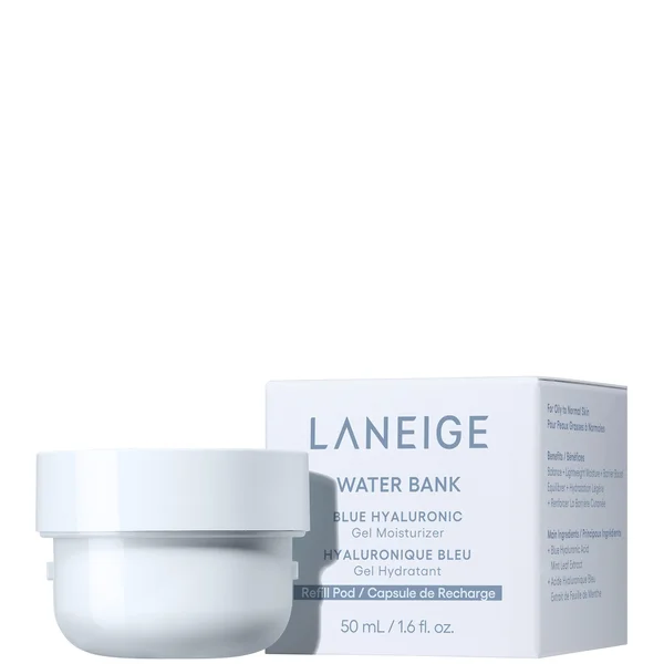 cult LANEIGE Water Bank Blue Hyaluronic Gel Moisturiser Refill 50ml