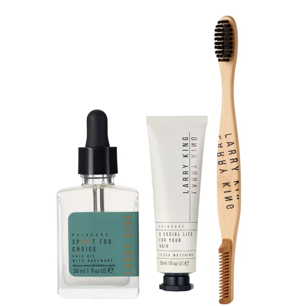 cult Larry King Hair Spoilt for Choice Hair Oil and Flyaway Kit