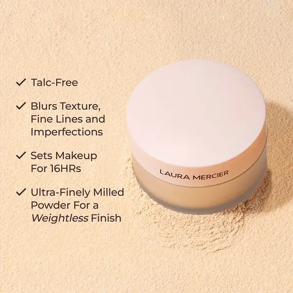 Cult Laura Mercier Mini Translucent Loose Setting Powder Ultra Blur 6g (Various Shades)