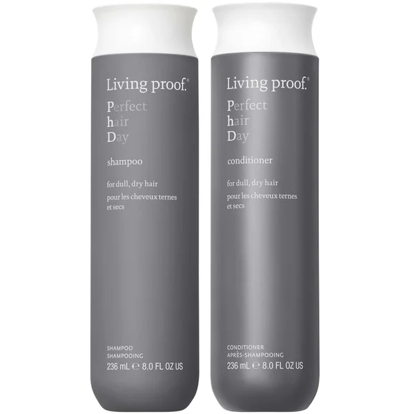 cult Living Proof Perfect hair Day™ Shampoo and Conditioner Bundle for Hydration Softness and Shine