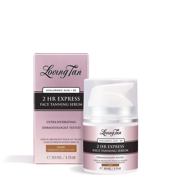 cult Loving Tan 2 Hour Express Face Tanning Serum Dark 30ml