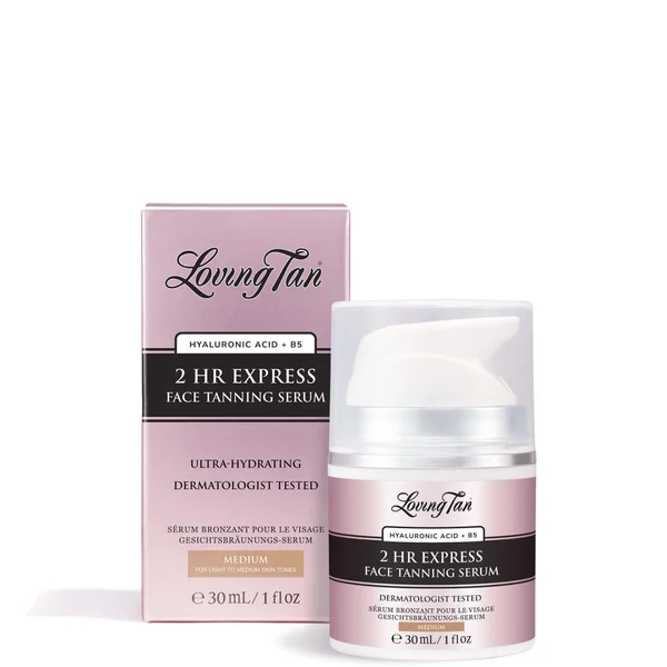 cult Loving Tan 2 Hour Express Face Tanning Serum Medium 30ml
