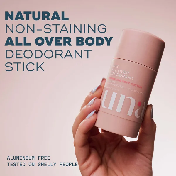 Cult Luna Daily The All Over Deodorant Stick- Extra-strength Natural Non-Staining Hydrating Soft Cotton For Dry Skin 70ml