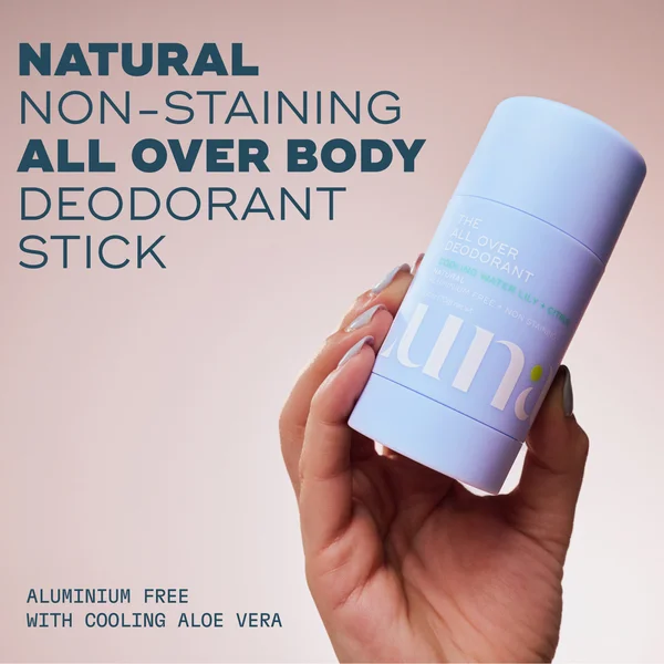Cult Luna Daily The All Over Deodorant™- Extra-strength Natural Non-Staining Body Deodorant Stick- Cooling