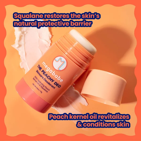 Cult Megababe The Peachy Deo Skincare Deodorant 75g