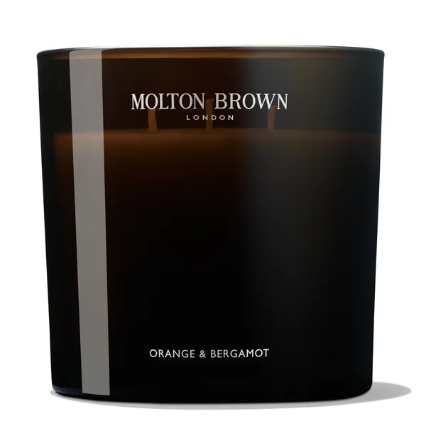 cult Molton Brown Orange and Bergamot Luxury Scented Triple Wick Candle 600g