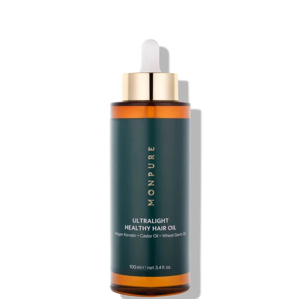 Cult MONPURE London Ultralight Healthy Hair Oil And Silk Scrunchie Trio
