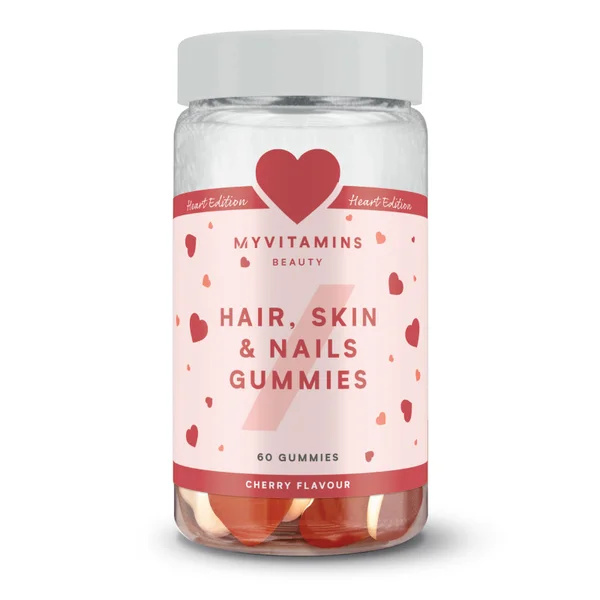 cult Myvitamins Hair Skin and Nails Gummies Cherry 60 Gummies (WE)