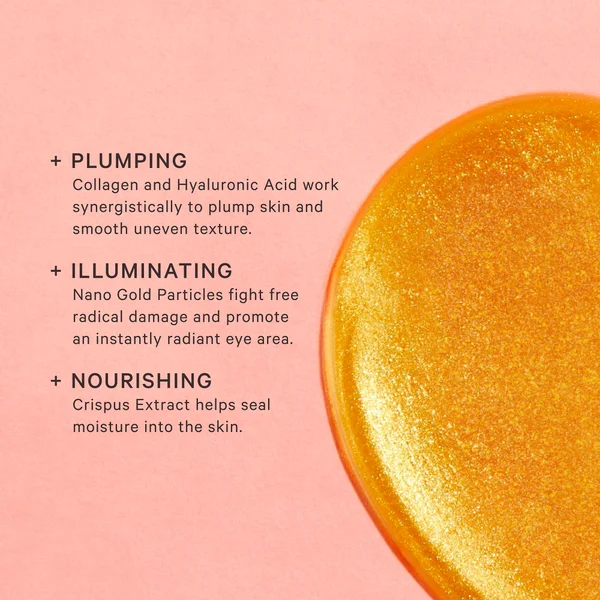 Cult MZ Skin Hydra-Bright Golden Eye Treatment Mask (Pack Of 5)
