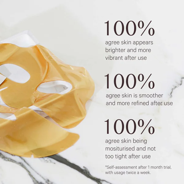 Cult MZ Skin Hydra-Lift Golden Facial Treatment Mask