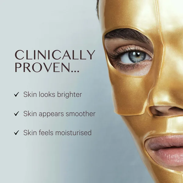 Cult MZ Skin Hydra-Lift Golden Facial Treatment Mask (Pack Of 5)