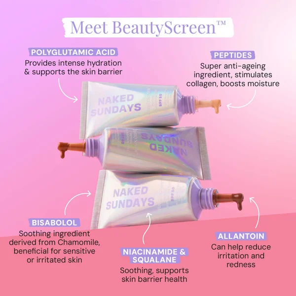 Cult Naked Sundays BeautyScreen Peptide Foundation Tint 30ml (Various Shades)