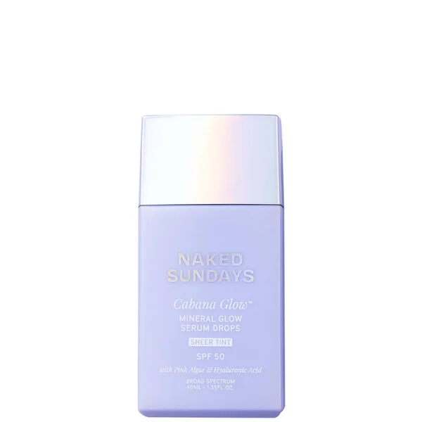 cult Naked Sundays ‘Cabana Glow’ Mineral Glow Serum Drops SPF50 Sheer 40ml