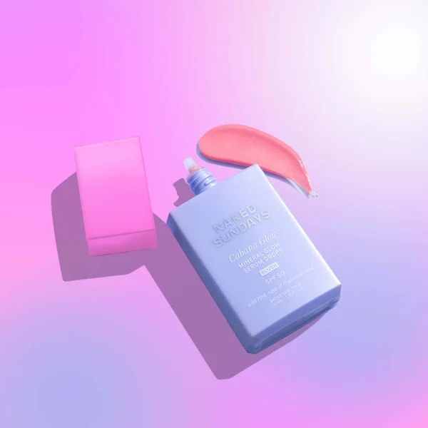 Cult Naked Sundays ‘Cabana Glow’ Mineral Glow Serum SPF50 Blush Drops