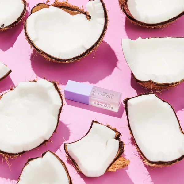 Cult Naked Sundays SPF50 Glow & Go Lip Oil In Coconut