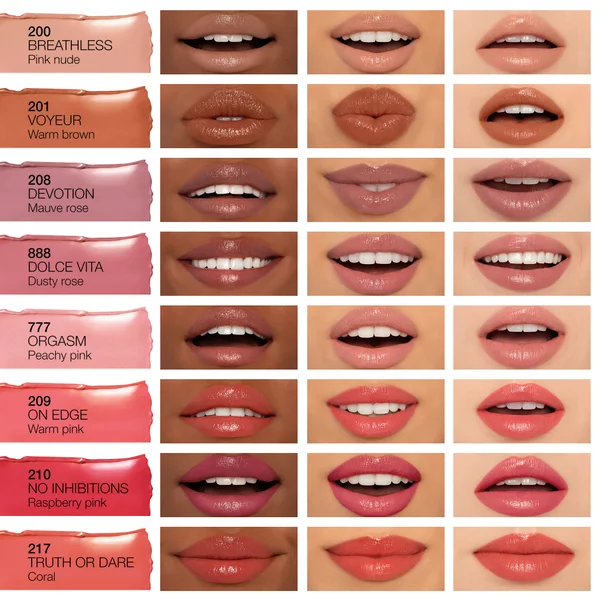 Cult NARS Afterglow Sensual Shine Lipstick 1.5g (Various Shades)