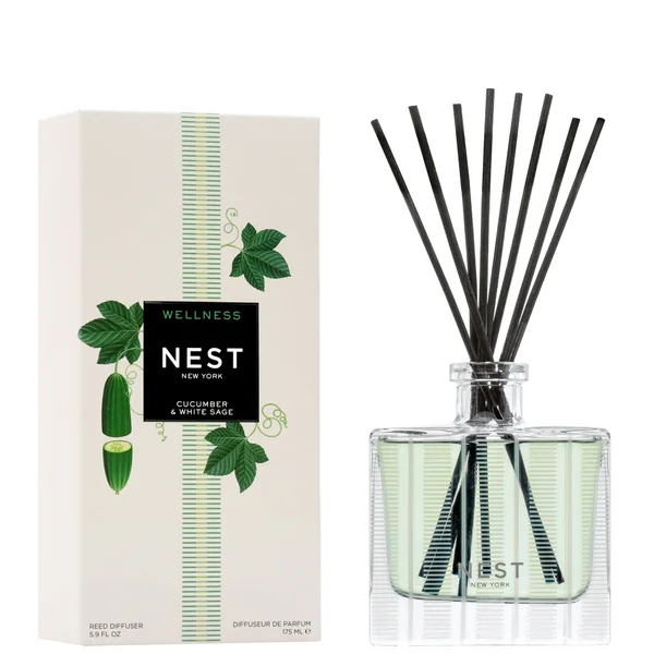cult NEST New York Cucumber and White Sage Reed Diffuser 175ml