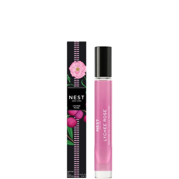 Cult NEST New York Lychee Rose Perfume Oil Rollerball 6ml