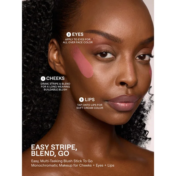Cult NUDESTIX Nudies Bloom All Over Face Dewy Blush Colour 7g (Various Shades)