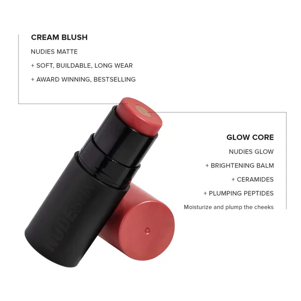 Cult NUDESTIX Nudies Matte And Glow Core All Over Face Blush Colour 6g (Various Shades)