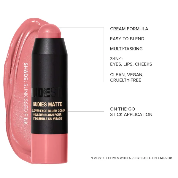 Cult NUDESTIX Sunkissed Blush & Bronze 3-Piece Mini Nudie Kit