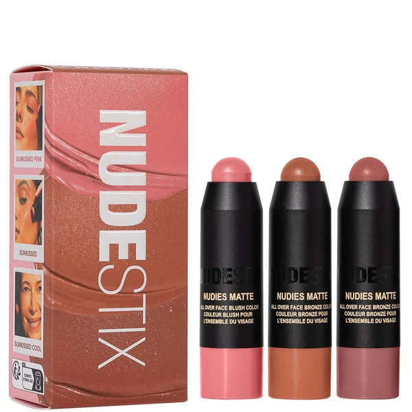 cult NUDESTIX Sunkissed Blush & Bronze 3-Piece Mini Nudie Kit