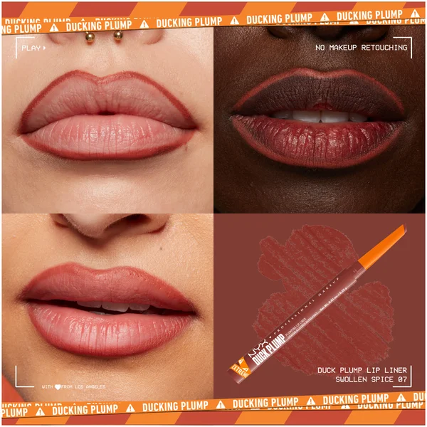 Cult NYX Professional Make Duck Plump Plumping Lip Liner (Various Shades)