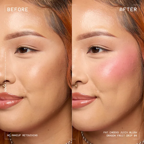 Cult NYX Professional Makeup Fat Cheeks Juicy Blush Liquid Blush Up To 12H Wear Product Does Not Fade (various Shades) 8ml